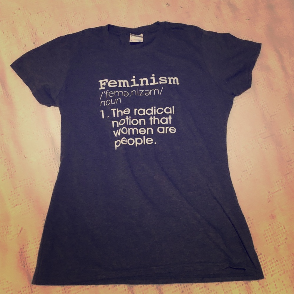 Feminism t-shirt, new!